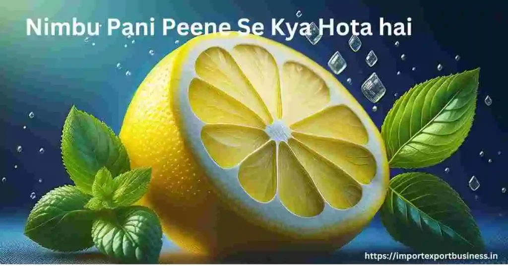 nimbu pani peene se kya 